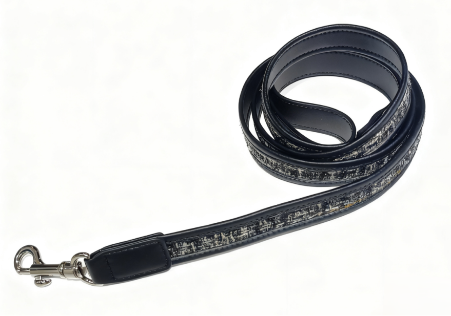 Tweed woven Leash