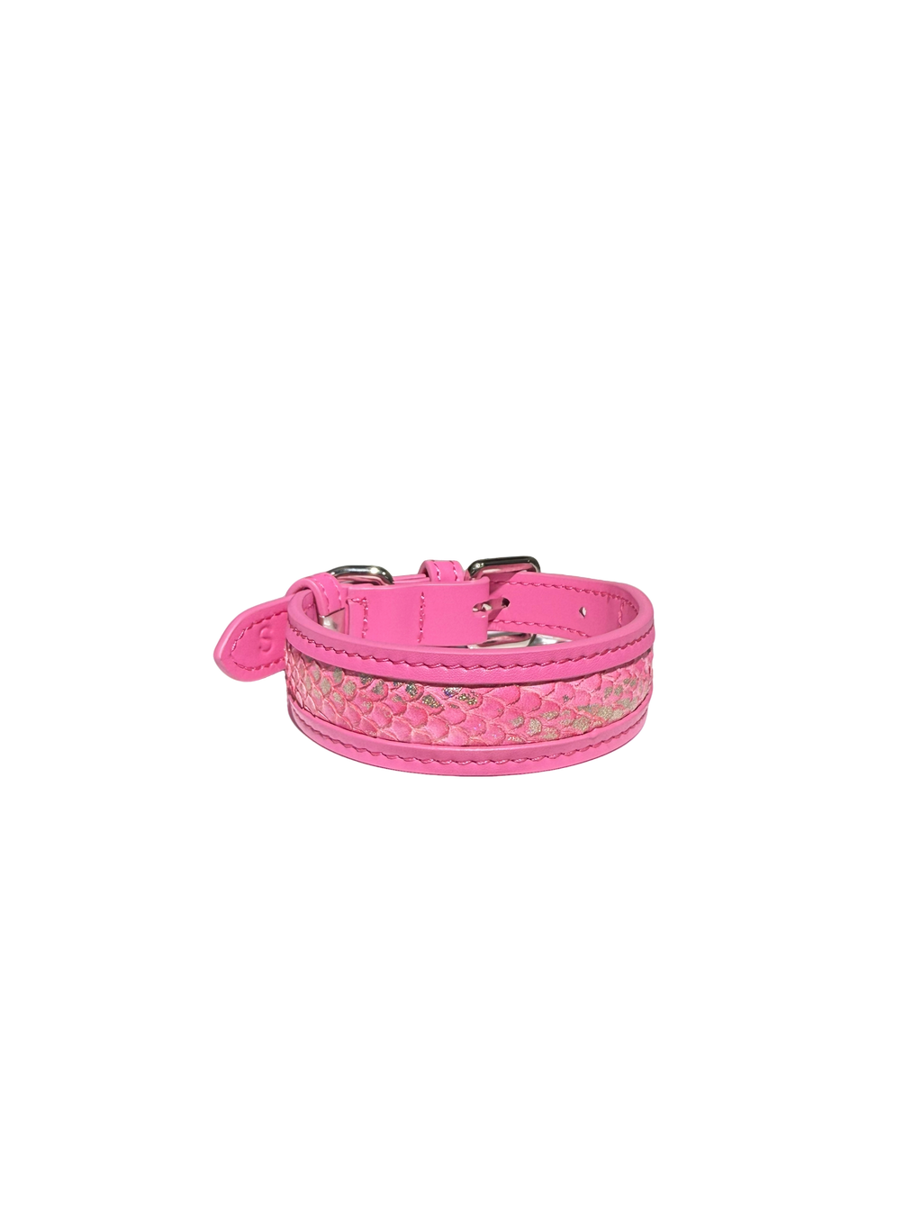 Haute Couture Knife-cut Snake Pattern Collar