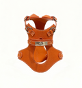 Palm Pattern Genuine Leather Pet Harness