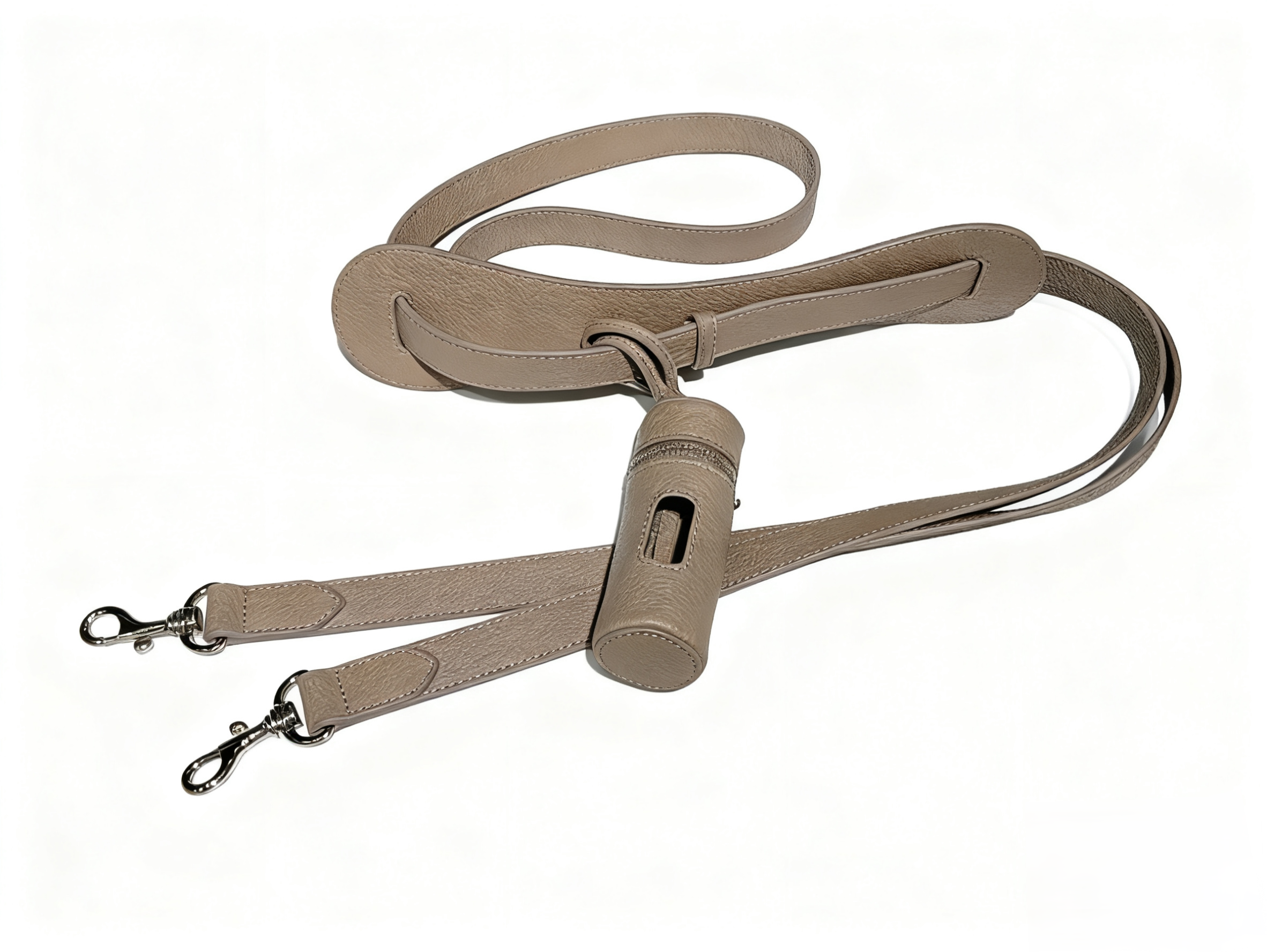 Grain Genuine Leather Haute Couture Leash