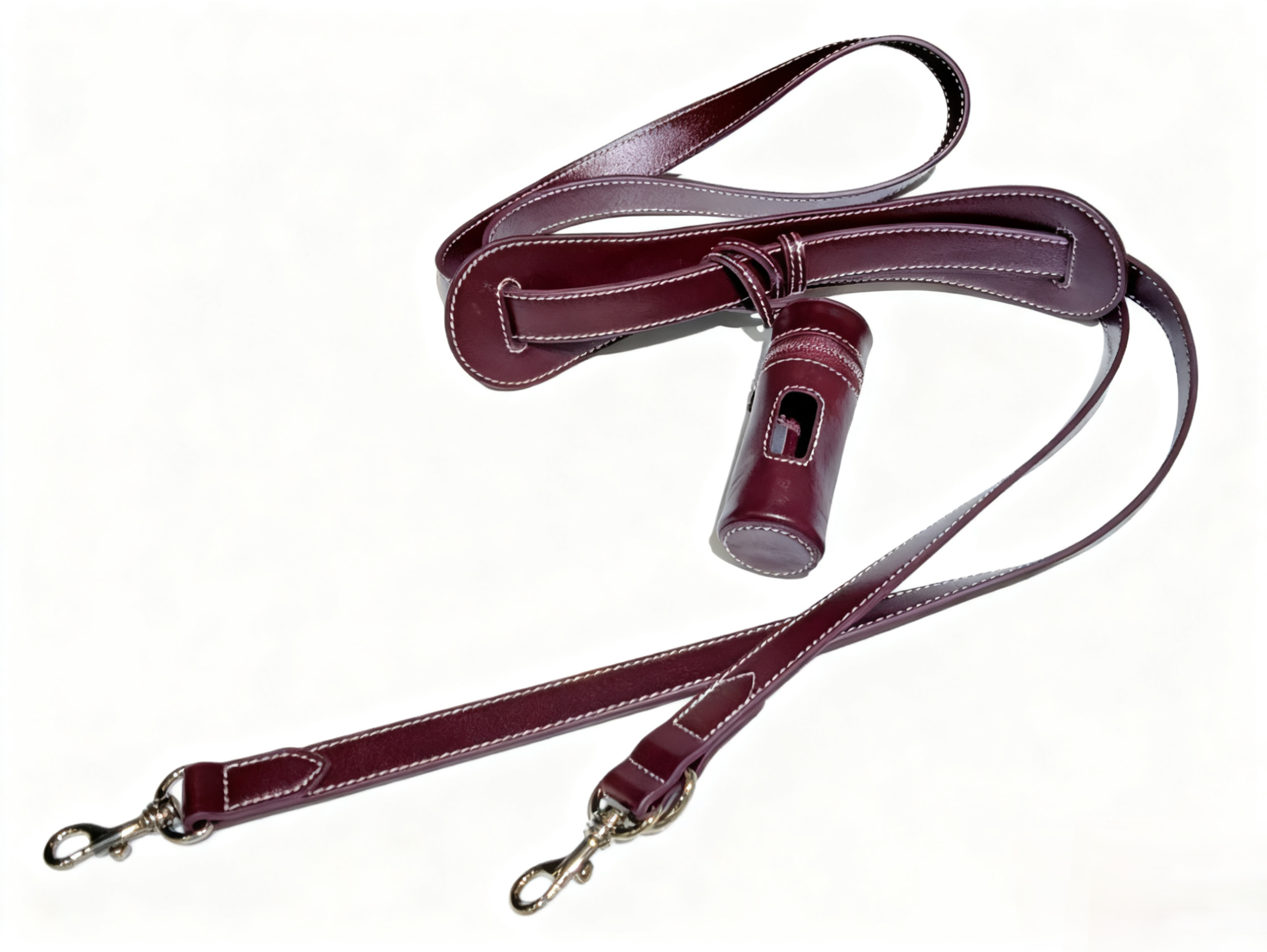 Vegetable-tanned Genuine Leather Leash
