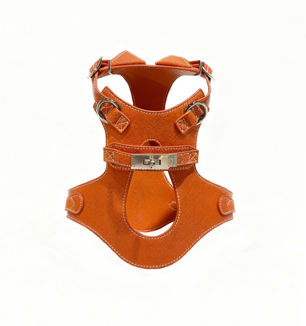 Grain Genuine Leather Haute Couture Harness