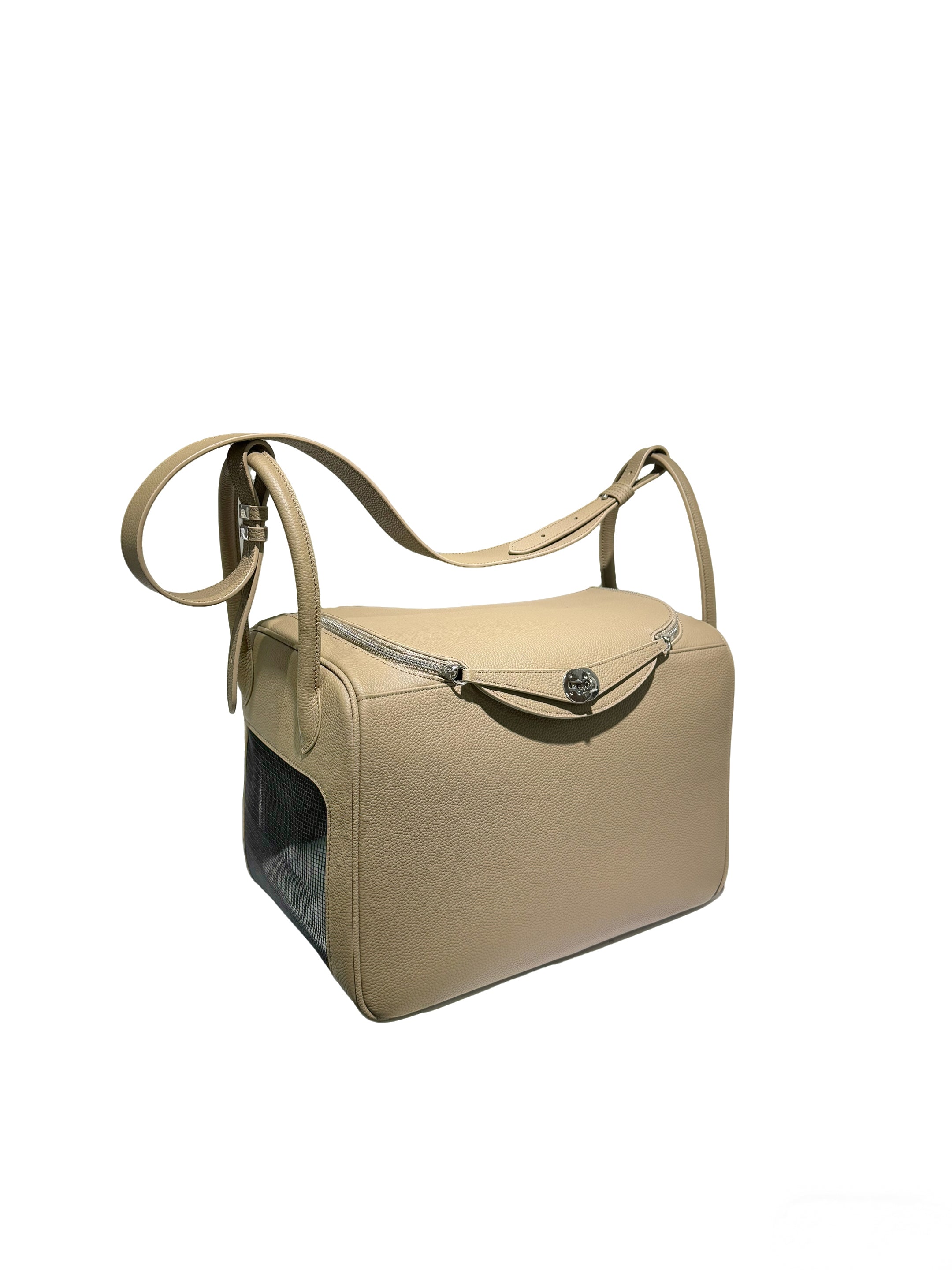 Grain Haute Couture Genuine Leather Handmade Pet Carrier