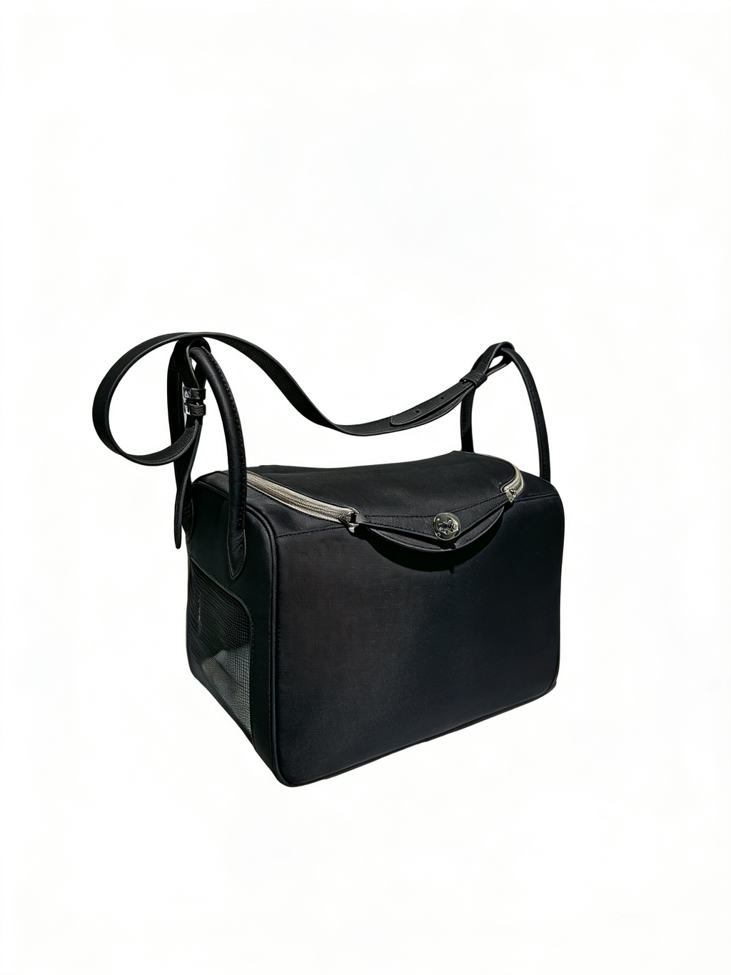 Grain Haute Couture Genuine Leather Handmade Pet Carrier