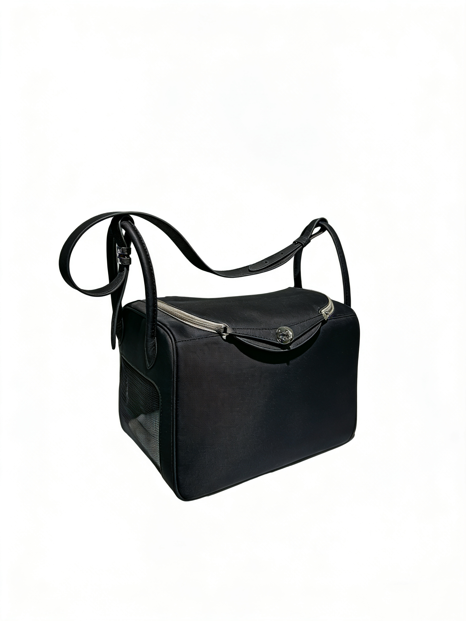 Grain Haute Couture Genuine Leather Handmade Pet Carrier
