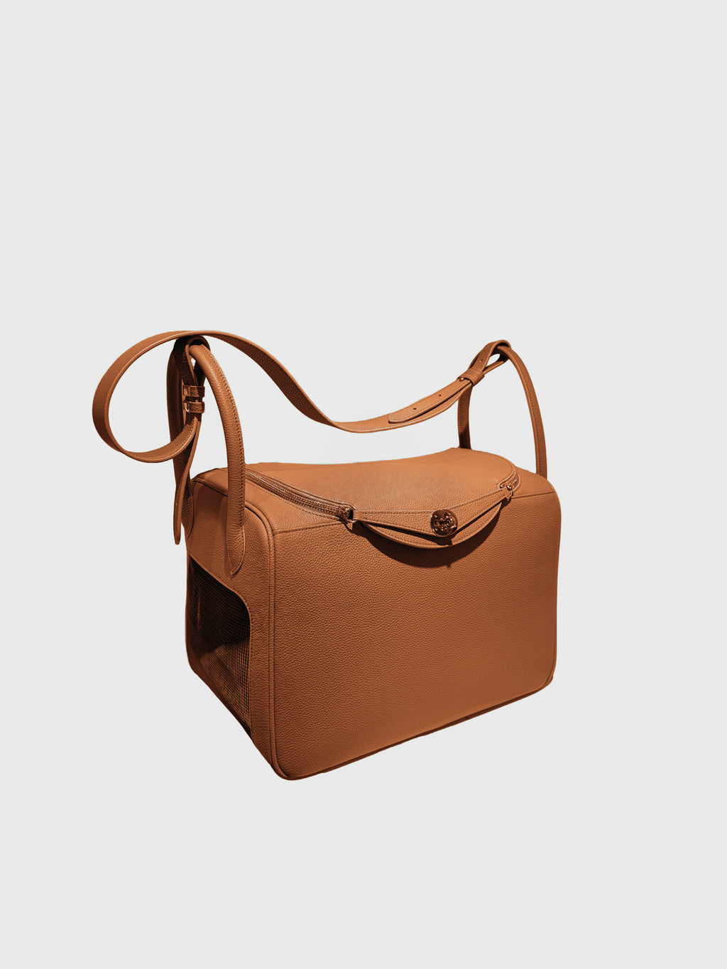 Grain Haute Couture Genuine Leather Handmade Pet Carrier