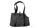 Tweed woven Pet Outing Bag