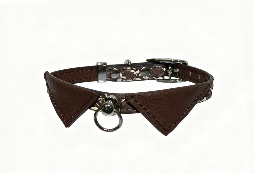 Haute Couture Knife-cut Snake Pattern Sequin Collar